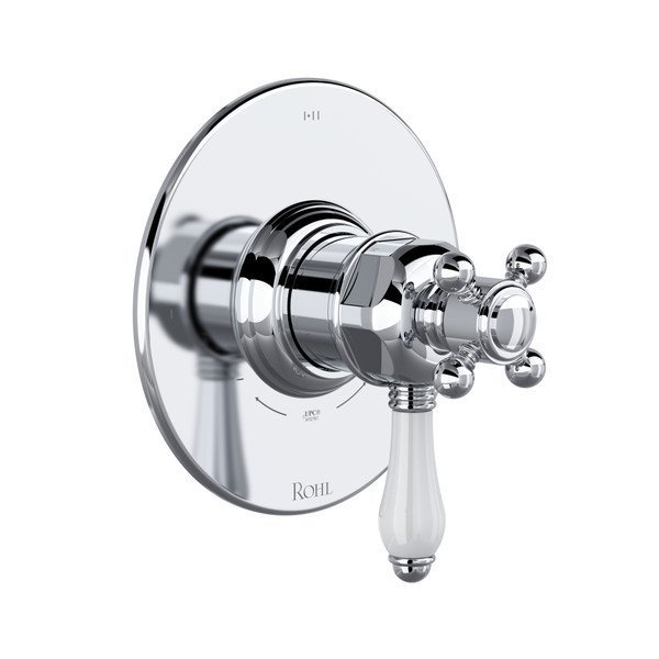 Rohl 1/2 Therm & Pressure Balance Trim With 3 Functions Shared TTD23W1LPAPC